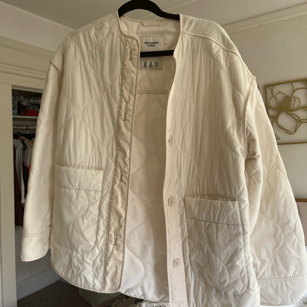 Abercrombie quilt liner jacket